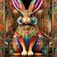 Placeholder: Beautiful rabit colorful art Deco, full body, amazing artwork, hyper detailed, ultra maximalist quality, 12k