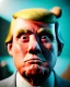 Placeholder: Waist up Portrait, Donald trump muppet, Wes Anderson style, photo studio, unreal engine 5, god lights, ray tracing, RTX, lumen lighting, ultra detail, volumetric lighting, 3d.