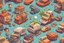 Placeholder: background cartoon top down