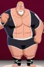 Placeholder: big show American wrestler cartoon 2d