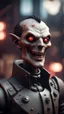 Placeholder: plasma vampire in the style of Fallout 4 and Escher, bokeh like f/0.8, tilt-shift lens 8k, high detail, smooth render, down-light, unreal engine, prize winning