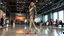 Placeholder: fullbody shot,lady in fashion clothing with nice high heels in a modern fashion show