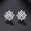 Placeholder: diamond flower earrings, highly detailed, delicate, intricate, ornate, photorealistic, high fashion, jewellery, luxury, designer