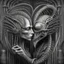 Placeholder: love in the style of HR Giger