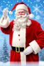 Placeholder: santa claus with rudolf