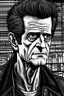 Placeholder: highest quality best quality best resolution masterpiece greatest highest definition illustration of Dean Kamen in the style of Junji Ito