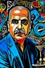 Placeholder: expressionism, Pixar style, in abstract art Basquiat, Picasso, Miro, Kandinsky, Klee, Birell, Fairey, Ardon, Buffet and Picasso style, HD --s 750 --v 5.1 --style raw, water color