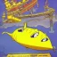 Placeholder: mix between the captain nemo submarine and the beatle yellow submarine by disney in a seabed imagined by winsor mccay