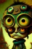 Placeholder: small psychonauts big eyes being a bandit brutal chief