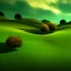 Placeholder: Landscape, the shire, fantasy, green, Brown, warm, realistic