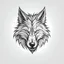 Placeholder: create a wolf logo in sketch style