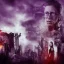 Placeholder: A portrait post-apocalypse of Bill Gates ,sin city, transgender ,beauty , paranormal,eatheral,realistic,sharp,deep colours, purple,red,fire,adorable,armaggedon,fire,purple,red,gold,dark,cinamatic,fantasy,demon,hell,sci-fi fantasy style, volumetric lighting, particales,highly detailed,cinamatic,ignore NSFW , masterpiece, best quality, black skinned, sparkling eyes, sun light, 4K, high contrast,