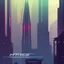 Placeholder: ciudad al estilo de Blade Runner