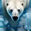 Placeholder: realistic polar bear swimming in artic water with ice floes, 8k resolution, high-quality, fine-detail, intricate, digital art, detailed matte, volumetric lighting, dynamic lighting, 3D octane render, Marc Adamus, Ann Prochilo, Romain Veillon, National Geographic photo