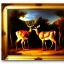 Placeholder: oil portrait of a Deers by Diego Velázquez 8k