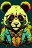 Placeholder: I am panda, but strong and rich panda,but show me in acid style