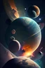 Placeholder: space planets