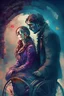 Placeholder: The cruelty of the past between the disabled girl and her lover, the mysterious man، love story,Romantic colors