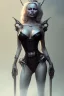 Placeholder: Pamela Anderson as evil queen in black leather, leather, busty, cleavage, angry, stern look. character design by cory loftis, fenghua zhong, ryohei hase, ismail inceoglu and ruan jia. unreal engine 5, artistic lighting, highly detailed, photorealistic, fantasy