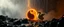 Placeholder: yin yang, earth elementals dancing under lava shower, depth of field, volume light, fog, a fluffy duckling quickling twister