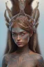 Placeholder:  Photorealistic painting Portrait voluptuous female Maori Chief iron maiden rainbow Maori tribal tattoos, bow with arrows, full detail, 8k Neko Erokawa, style of Zootopia