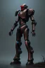 Placeholder: dark armor robot ai soldier mech dystopian scary gladiator predator monster