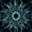 Placeholder: Mesmerizing abstract 3d visual, recursive Symmetrical structure of flowing translucent shapes, centered, soft aesthetic, negetive space.