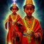 Placeholder: photo, Ethiopian Orthodox child wizard, lasers