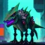 Placeholder: The cyberpunk dinosaur