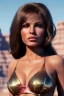 Placeholder: Portrait, young Raquel Welch, natural busty, prehistory leather bikini, desert, Ultra realistic, prehistory style, wide angle view, soft color, highly detailed, unreal engine 5, ray tracing, RTX, lumen lighting, ultra detail, volumetric lighting, 3d, finely drawn, high definition.