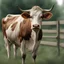 Placeholder: A photorealistic cow