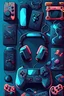 Placeholder: background for showing Gaming accessories