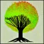 Placeholder: tree pop art