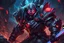 Placeholder: Sion 8k sci-art drawing style, ghoul, league of legends them, neon effect, close picture, apocalypse, intricate details, highly detailed, high details, detailed portrait, masterpiece,ultra detailed, ultra quality