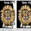 Placeholder: Lion King OC animated male lion cream light fur