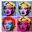 Placeholder: andy warhol gay giraffes painting