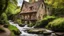 Placeholder: a charming medieval mill beside a bubbling brook, natural light, perfect composition