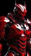 Placeholder: a Batman in cybernetic armor, ultra detalhado, cor vermelho . ::n_ desenho, Imperfection, baixa qualidade, boneco, jogo, anime, assinatura