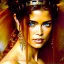 Placeholder: portrait beautiful face Denise Richards, busty,ancient metal armor balanciaga fashion clothe painting by gaston bussiere, greg rutkowski, yoji shinkawa, yoshitaka amano, tsutomu nihei, donato giancola, tim hildebrandt, oil on canvas, cinematic composition, extreme detail,fit full head inside picture,16k