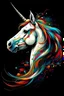 Placeholder: ,abstraction of unicorn