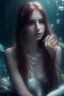 Placeholder: mermaid royal withe shining pearl ethereal blur