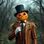 Placeholder: Pumpkin king in 1920s suit