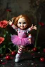 Placeholder: Chucky doll ballerina