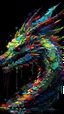 Placeholder: Pixelart, dragonhead,stunning,2d art,,nuclear,futuristic, colorful,powerful art, masterpice,