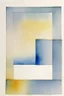 Placeholder: Abstract watercolour painting in the style of Agnes Martin