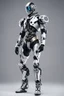 Placeholder: hip hop cyborg dancer wearing mechanical full body