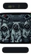 Placeholder: A bus full of scary hooded dogs sitting in the bus