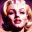 Placeholder: Realistic image portrait, sweet Marylin Monroe, blonde woman, cyberpunk style, long hair, glow eyes, highly detailed, unreal engine 5, ray tracing, RTX, lumen lighting, ultra detail, volumetric lighting, 3d, finely drawn, high definition, high resolution.