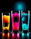 Placeholder: "Step into a world of modern drinks with our AI platform. Imagine vibrant colors, sleek designs, and unique flavors all captured in one image. What will your modern drink look like?"