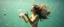 Placeholder: true yoga mind bending bubble gum as a young woman floating transparent music notes in the weirder universe in the ocean with the snail fish king